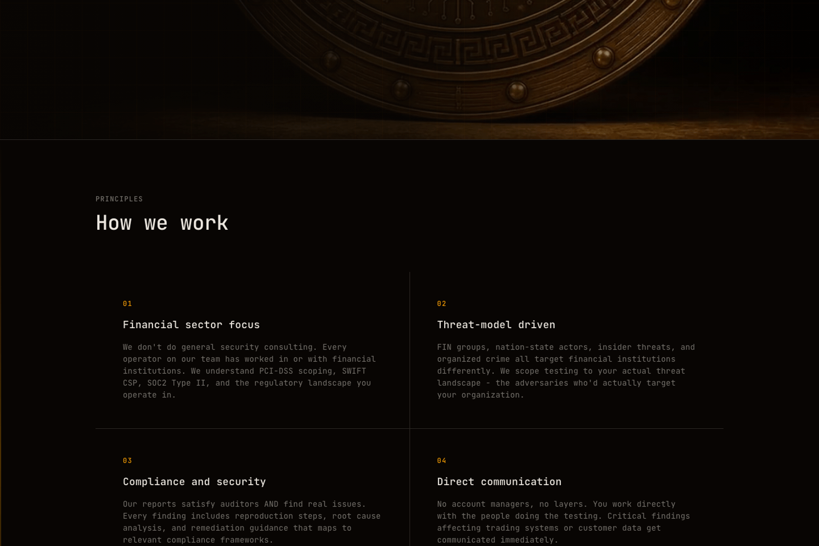 Hoplite Labs interface screen 4