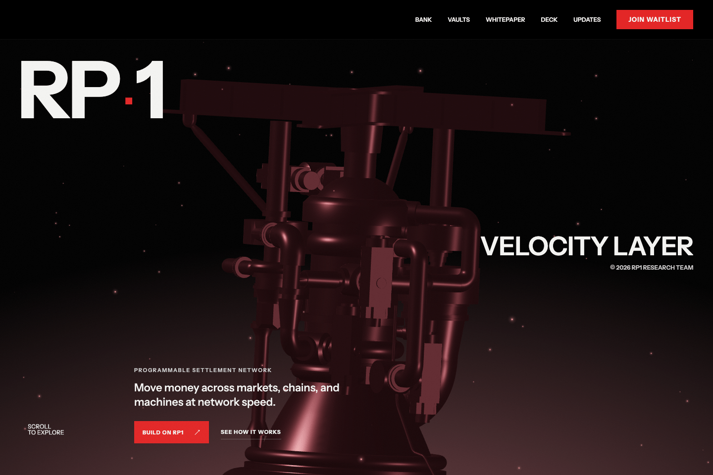 RP1 product interface