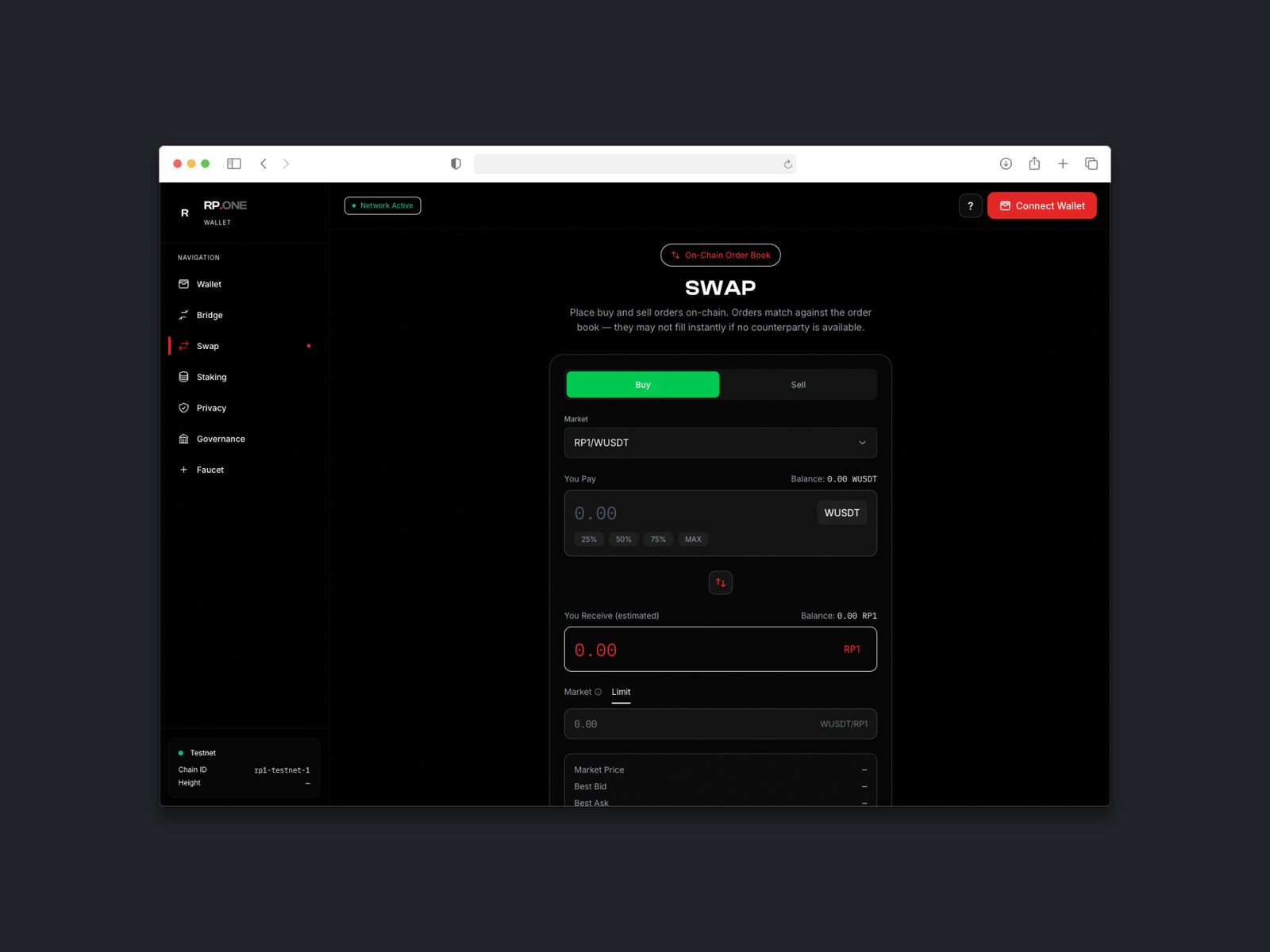 RP1 interface screen 4