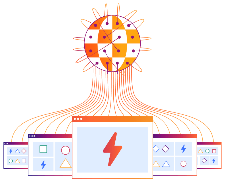 Cloudflare Pages illustration