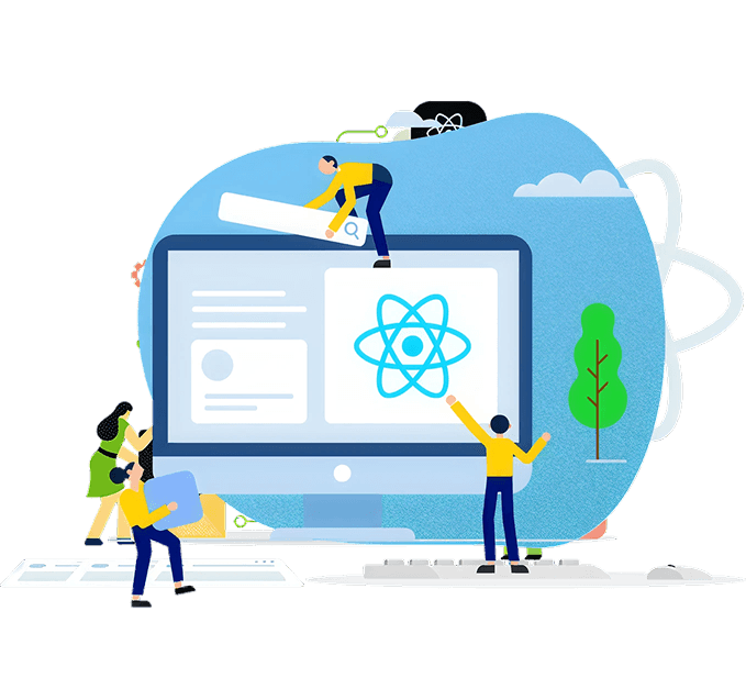 React-illustration